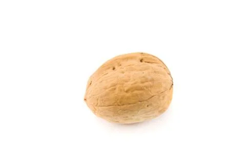 Walnut isolated on white Stock Photos