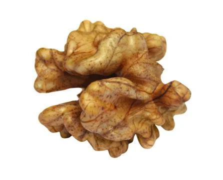 Walnut kernels Stock Photos