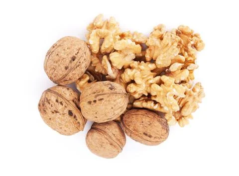 Walnut nuts Stock Photos