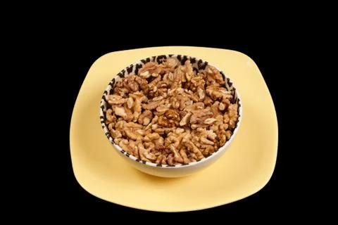 Walnut purified Stock Photos