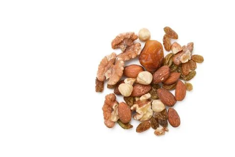 Walnuts and grain Foto stock