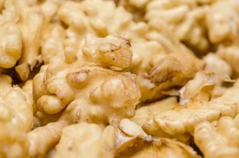 Walnuts Background Stock Photos