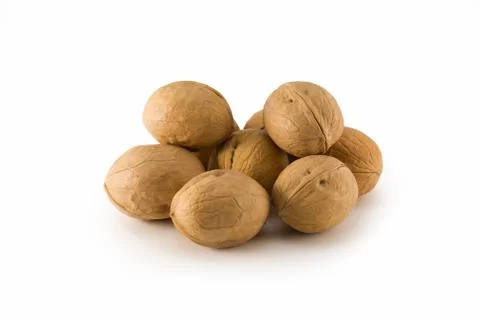 Walnuts. Close-up. Stock Photos