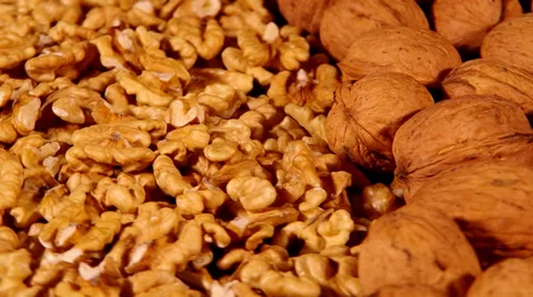 Walnuts Stock Footage 32242452