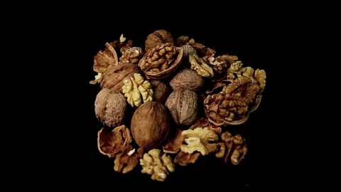 Walnuts Stock Footage 86771582