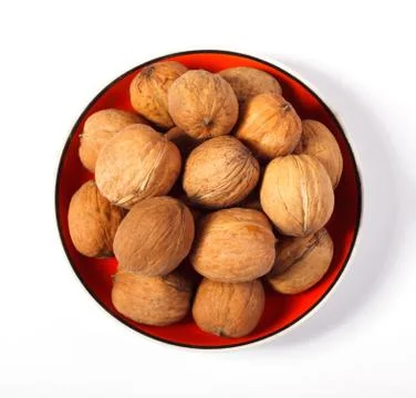 Walnuts isolated Stock Photos