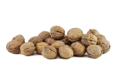 Walnuts isolated Stock Photos