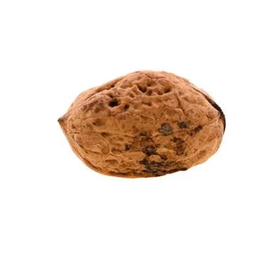 Walnuts isolated on a white background Stock Photos