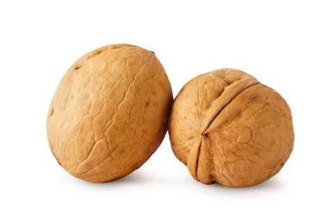 Walnuts isolated on white background Stock-Fotos