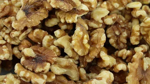 Walnuts Peeled Stock Footage 169737238