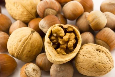 Walnuts Stock Photos