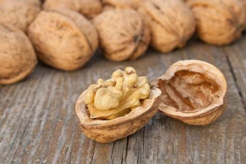 Walnuts Stock Photos
