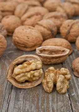 Walnuts Stock Photos