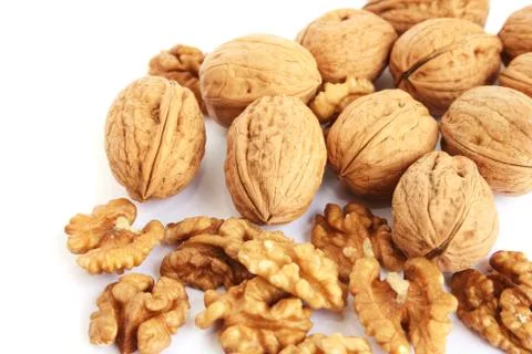 Walnuts Stock Photos