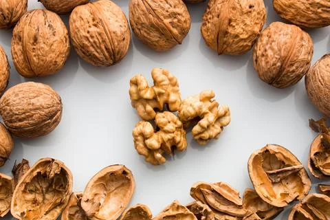 Walnuts Stock Photos