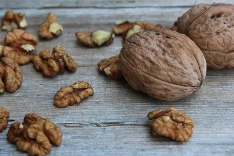 Walnuts Stock Photos