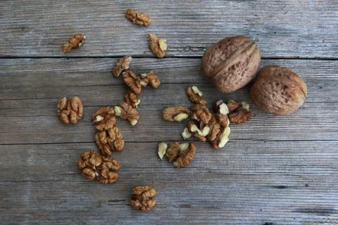 Walnuts Stock Photos