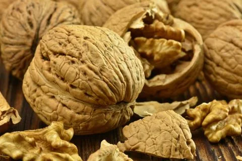 Walnuts Stock Photos