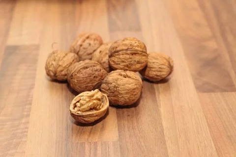 Walnuts. Stock Photos