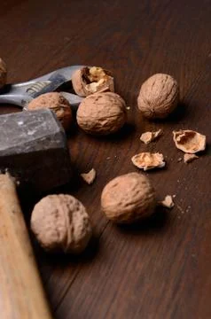 Walnuts Stock Photos