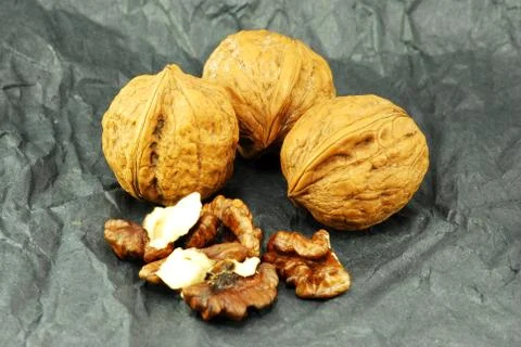 Walnuts  Stock Photos