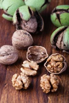 Walnuts Stock Photos