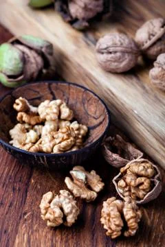 Walnuts Stock Photos