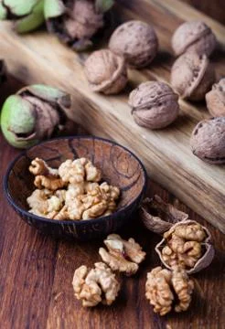 Walnuts Stock Photos