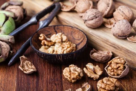 Walnuts Stock Photos