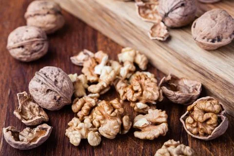 Walnuts Stock Photos