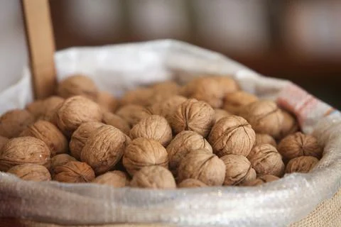 Walnuts  Stock Photos