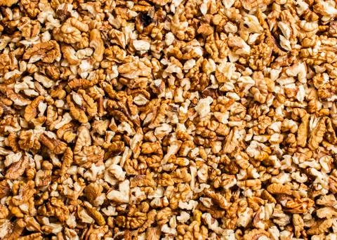 Walnuts texture Stock Photos