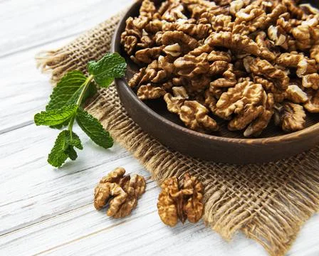Walnuts  without shell Foto stock