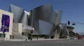 Walt Disney Concert Hall in Downtown Los Angeles, LA, California, USA HD Footage