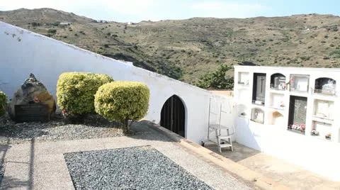 Walter Benjamin tomb Video stock 12007910