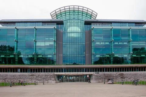 The Walter C Koerner Library building at UBC Stock Photos