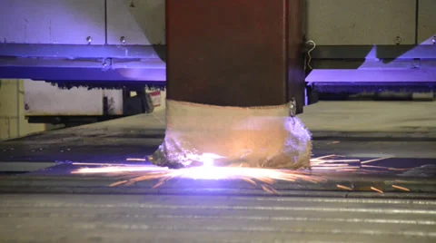 Walters Group Plasma Cutter Stock Footage 35696405