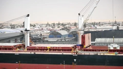 Walvis Bay Harbour Stock Footage 253800154