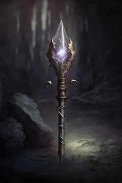 Wand of binding Stock Illustration