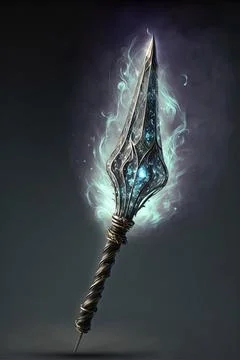 Wand of enemy detection Stock Illustration