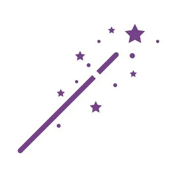 Wand Magic stick icon 스톡 일러스트