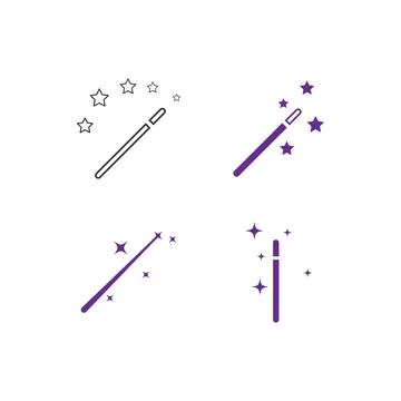 Wand Magic stick 스톡 일러스트