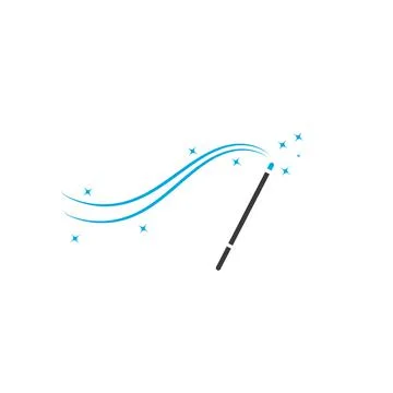 Wand magic  vector icon illustration design Stock Illustration
