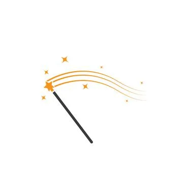 Wand magic  vector icon illustration design Stock Illustration