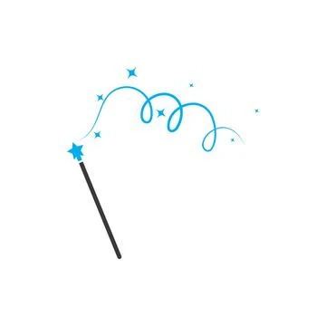 Wand magic  vector icon illustration design Stock-Illustration