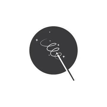 Wand magic  vector icon illustration design Illustrazione stock