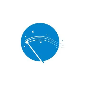 Wand magic  vector icon illustration design Stock Illustration