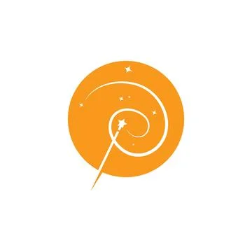 Wand magic  vector icon illustration design Illustrazione stock