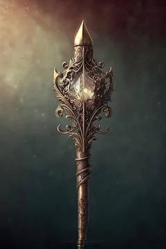 Wand of orcus Stock Illustration