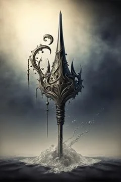 Wand of scowls Stock Illustration